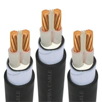 Dây Cáp đồng ngầm 3 ruột  XLPE, vỏ bọc PVC