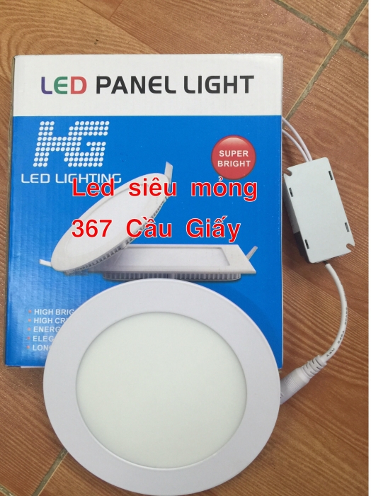 Đèn led âm trần siêu mỏng 12w - Ø150