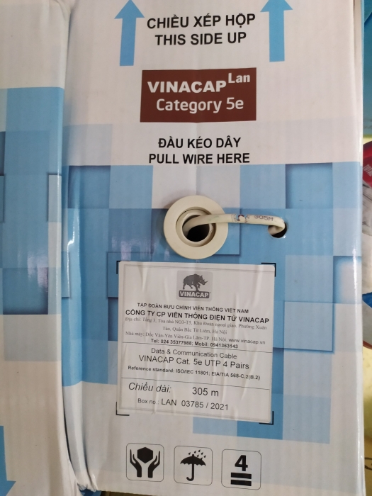 Cáp Mạng Cat5 Vinacap